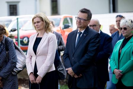 POSTAVITEV TEMELJNEGA KAMNA V ŠMIHELU 9.5.2022 - Valter Leban-7119